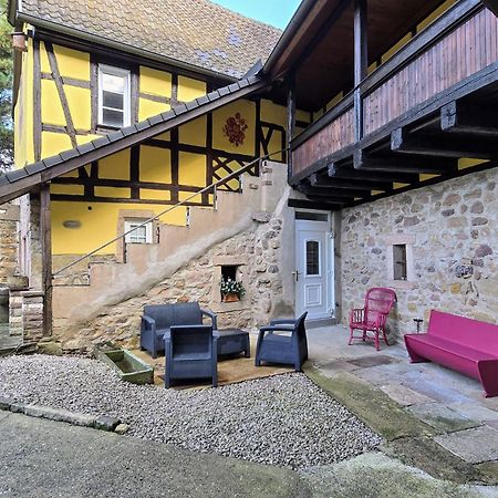 Studio Route Des Vins D 'Alsace Eichhoffen Exterior foto